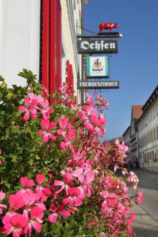 Hotel-Restaurant Roter Ochsen Lauchheim Εξωτερικό φωτογραφία